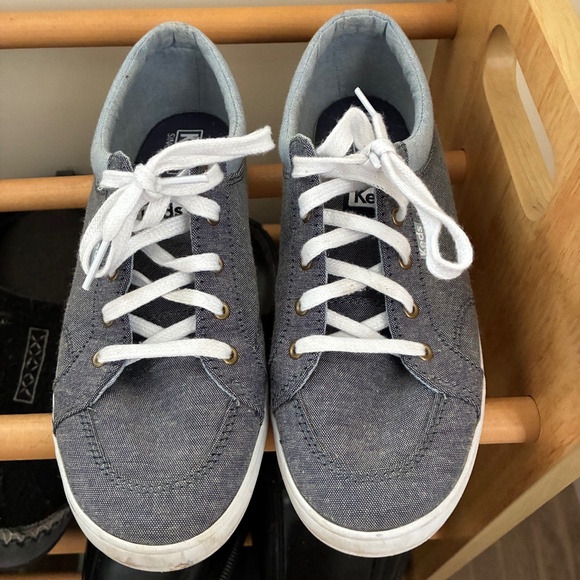 Keds. Blue Denim color. 7.5 women’s. - Picture 1 of 2